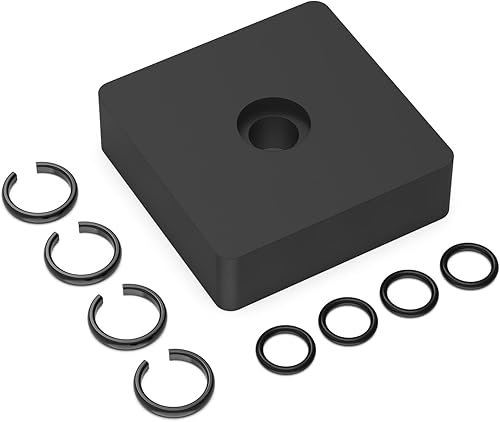 Anillo de retención de impacto de 3/8 pulgadas para anillo de fricción de impacto de 3/8 con junta tórica, reemplazo de anillo de cerdo de impacto