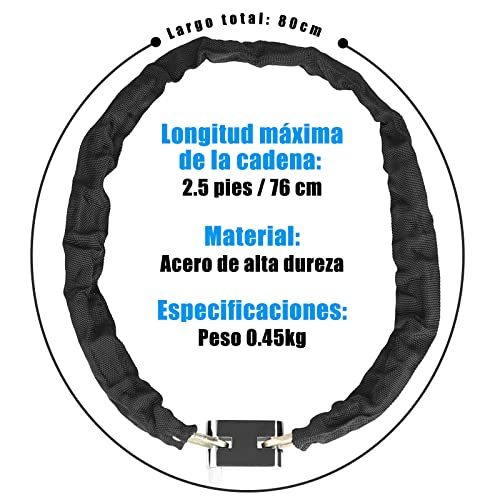 Candado para cadena de moto 20 Imagen adicional