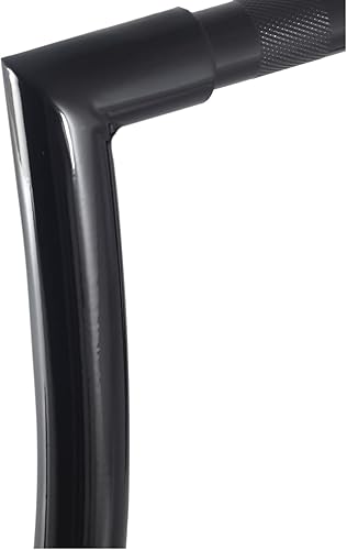 Miniatura 4 de Manillar negro brillante de 14 pulgadas de altura de 1-14 pulgadas de murciélago Ape compatible con Harley Softail FLST FXST Sportster XL 883 1200