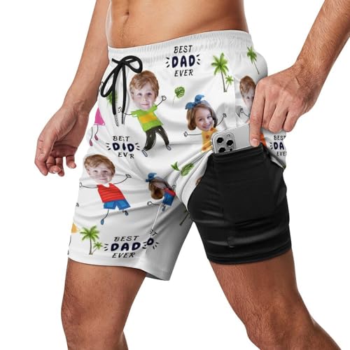 Custom Swim Trunks Men, Beach Essentials, Mens Swimming Trunks Funny2