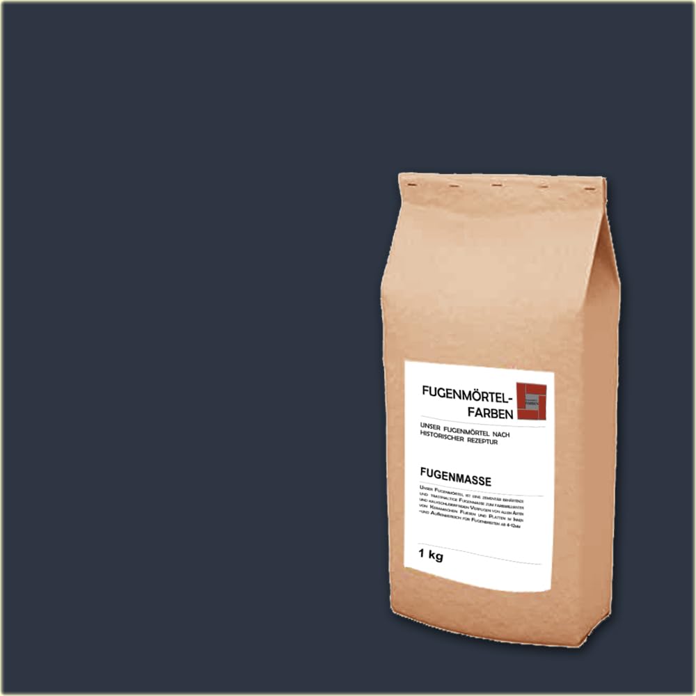 Einsetzbar für Fugen im Innen- und Außenbereich auf Wand- und Bodenflächen (Anthrazit, 1kg)