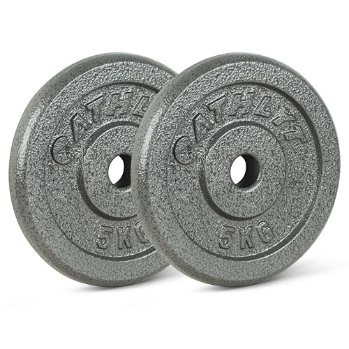 Athlyt Dischi Palestra in Ghisa, 25 mm, 2 x 5 kg