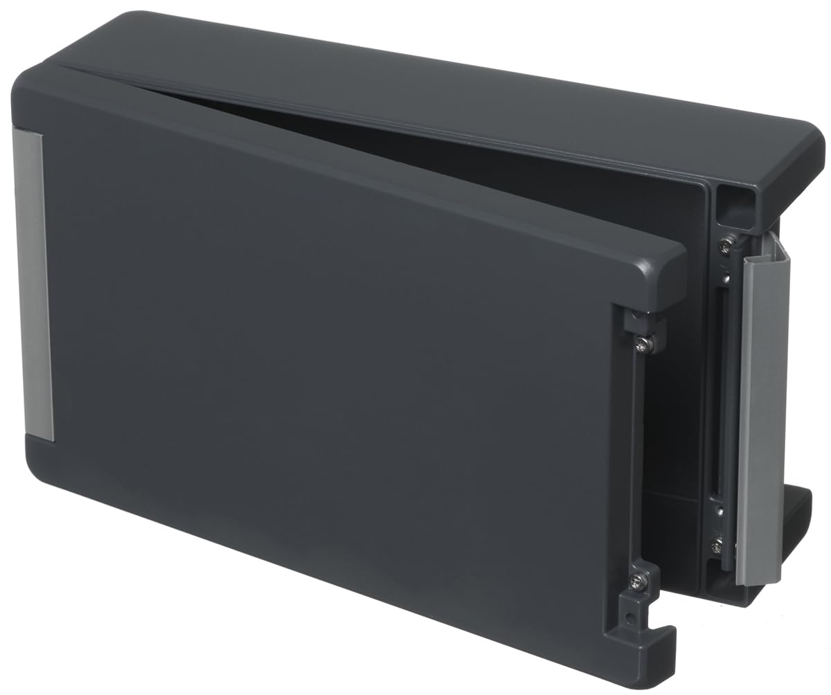 Bopla Bocube Alu; Gehäuse; Aluminium; Graphitgrau; IK07, IK08 IP69, IP68, IP66 Breite 173 mm Höhe 90 mm Länge 299 mm