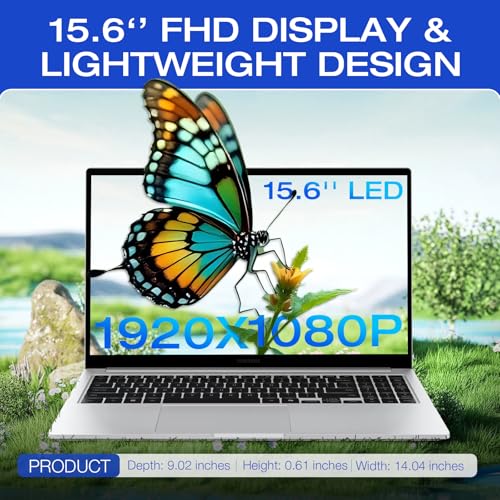 Image of Samsung 15.6 Laptop Computer, Intel 10-Core 7 150U, Win11 Pro, Free Office 365 for The Web, 16GB RAM, 512GB SSD, 256GB SD Card, Backlit KB, 15.6 inch FHD Anti-Glare Display, Fingerprint