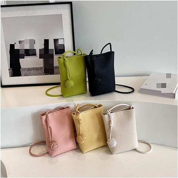 Mugrs Crossbody Bag, Cell Phone Crossbody Bag, Waterproof Crossbody Shoulder Bag,Clutch Wallet Phone Handbag,Mugrs Small Leather Crossbody Bags For Women Cell Phone Purse. (Black)4