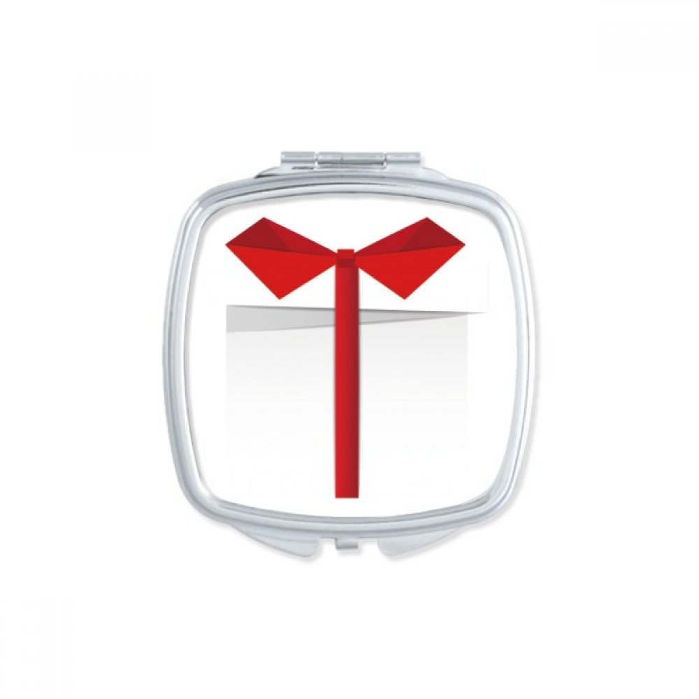 Miroir de maquillage compact papillon origami blanc miroir de poche carré fait main