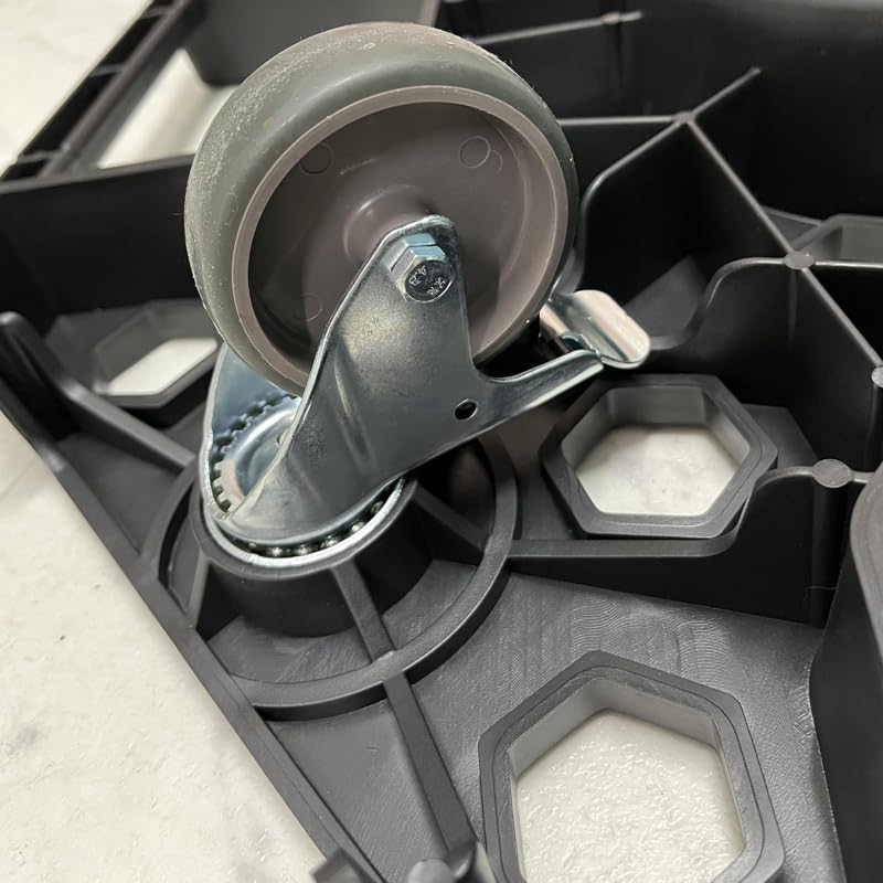 OLYMPIA TOOLS オリンピア ツール タイヤドーリー タイヤ用台車 Amazon | OLYMPIA TOOLS タイヤドーリー ブラック 黒 耐荷重 136kg