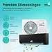 Homeinnovator 12000 BTU Split Klimaanlage und Heizung - Energieeffiziente 230V Mit Komplettem Installationssatz - Wandmontierte Inverter-Klimaanlage