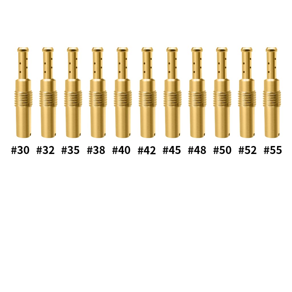 Strongthium Kit de chorro de carburador de 43 piezas para Keihin Nibbi 99101-393 99101-357 N424-21