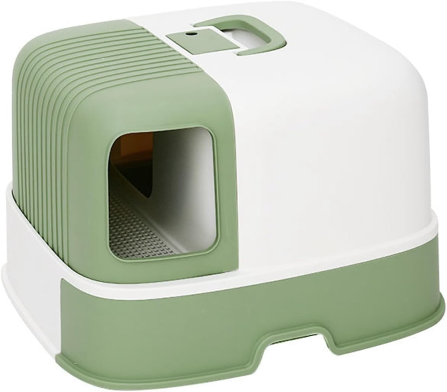 ご購入者様決定［未使用］折り畳み ペット用トイレ 水色系 猫用トイレ