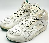 Gary Payton Autographed Game Used Nike Shoes Seattle Supersonics Size 13 Beckett BAS QR #BR84871 & BR84872 - Autographed NBA Sneakers