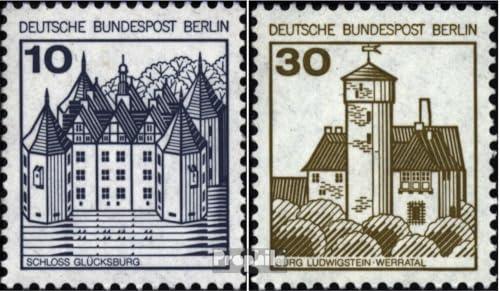 Sellos para coleccionistas Berlín Prophila 532A R II 534A R II castillos