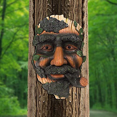 AGDLLYD Gartenfiguren,Gartendeko Figuren Baumstamm,Baumgesichter...