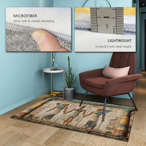 Descente de lit pliable et facile à nettoyer avec motif déesse