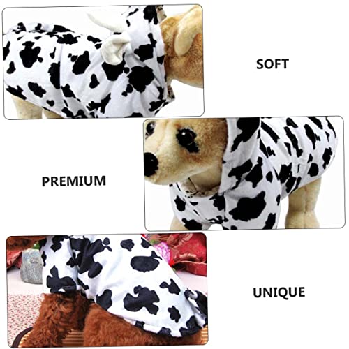 Disfraz para perro diseño vaca talla XL miniatura 2