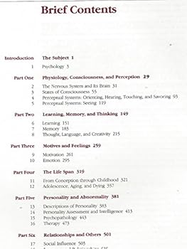 Hardcover Psychology Book