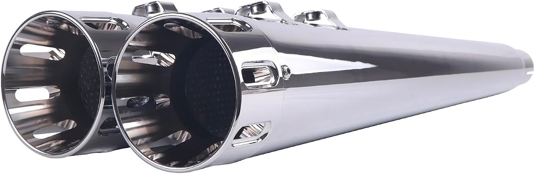 SHARKROAD 4.4 Chrome Slip On Mufflers