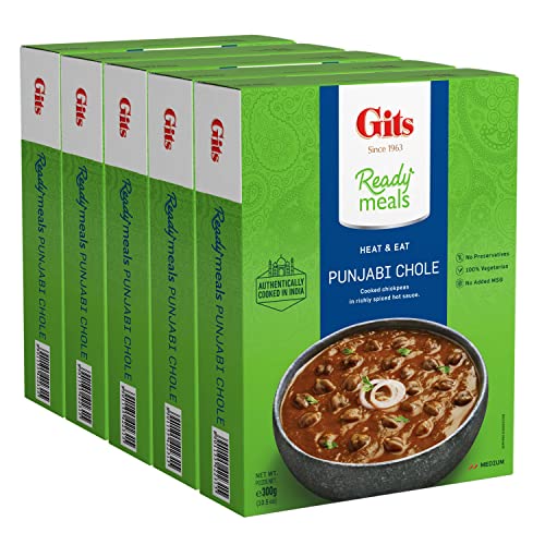 Punjabi Chole - Large Chickpeas cooked in a dark Onion & Tomato gravy with mild...