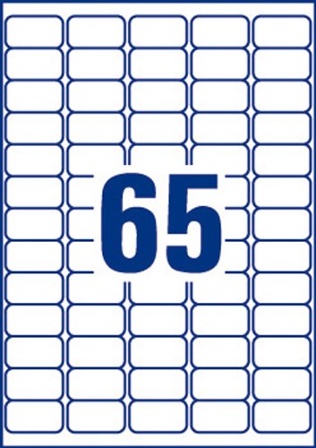 Avery - Etichette formato mini, 38,1 x 21,2 mm