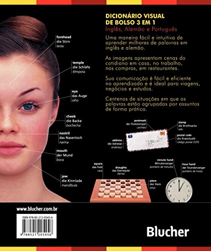 Dicionário Visual de Bolso - 3 em 1: Inglês/alemão/português