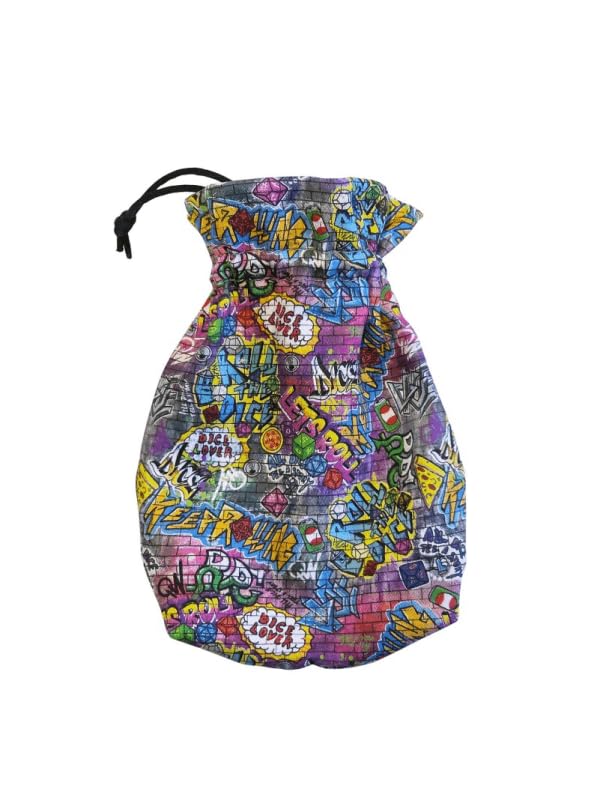 Q Workshop Full Art Dice Pouch: Graffiti