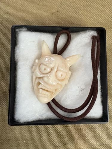 和風★【般若】★中古★お面の飾り物★お部屋や玄関 刺繍】 額｜般若 〈鬼〉〈お面〉〈能面〉〈玄関飾り