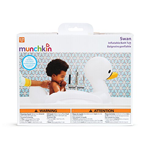 Banheira Inflável, Munchkin, Branco