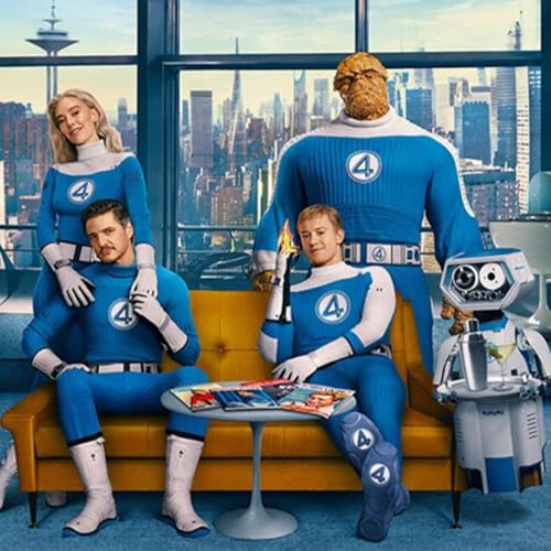 『The Fantastic Four: First Steps v. The Box Officers』のカバーアート
