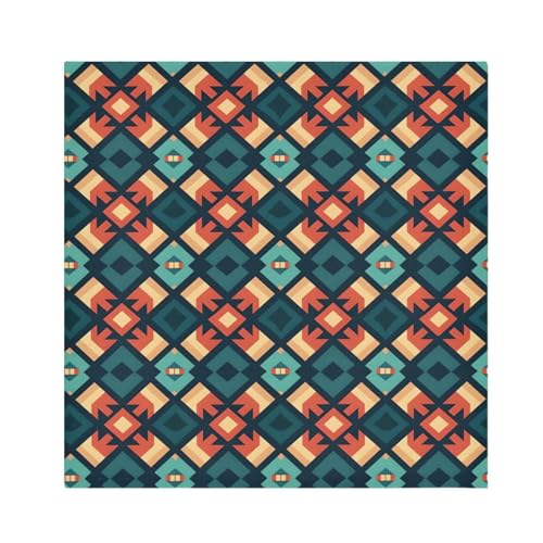 Servilletas de tela multicolor set de 6 50.8x50.8 cm miniatura 1