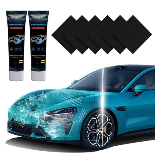 Huotwoe Nano Sparkle Cloth Car Scratch Remover for Vehicles, Car Paint Scratch Repair Kit