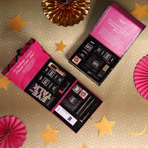 Image of Iba Must Have Makeup Set (Dusky) | Gifts for Women | Waterproof Foundation, Concealer, Matte Compact, Lip & Cheek Tint, Matte Lipstick, Smudge Proof Kajal | Makeup Kit for Women