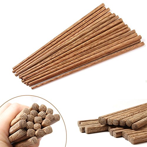 Lange eetstokjes, 4 paar, 38 cm/14,9 inc lange houten Chinese eetstokjes hot pot eetstokjes keuken braden eetstokjes koken eetstokjes 38cm/14,9 inc - Image 5