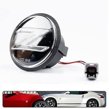 Amazon.co.jp: Mingrui test 2個 アンバー LED サイドマーカー
