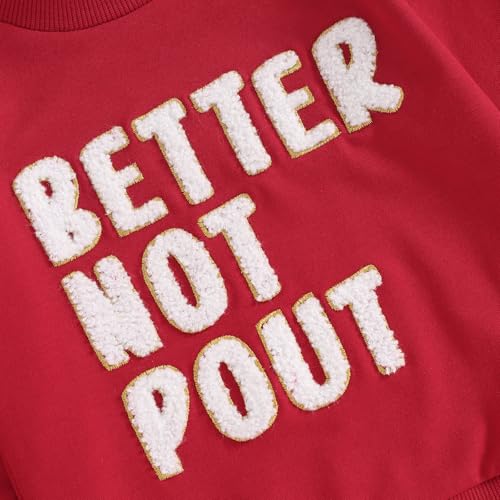 Toddler Girl Boy Christmas Outfit Long Sleeve Sweatshirts Xmas Letter Pullovers Tops Fall Winter Clothes4