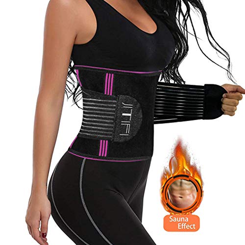 cohaper Women Waist Trimmer Trainer Sport Belt Weight Loss Belly Girdle Body Slim