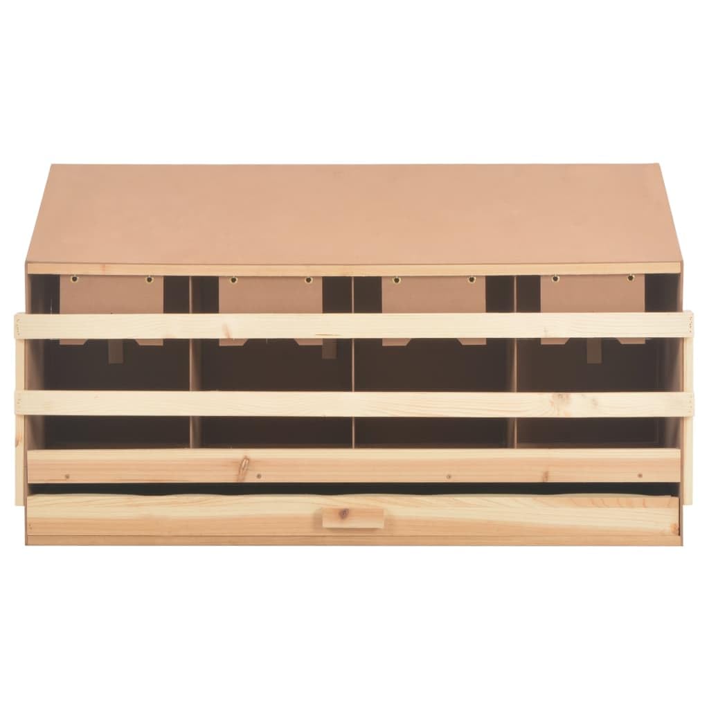 vidaXL 4er Legenest 106x40x59 cm Massivholz Kiefer