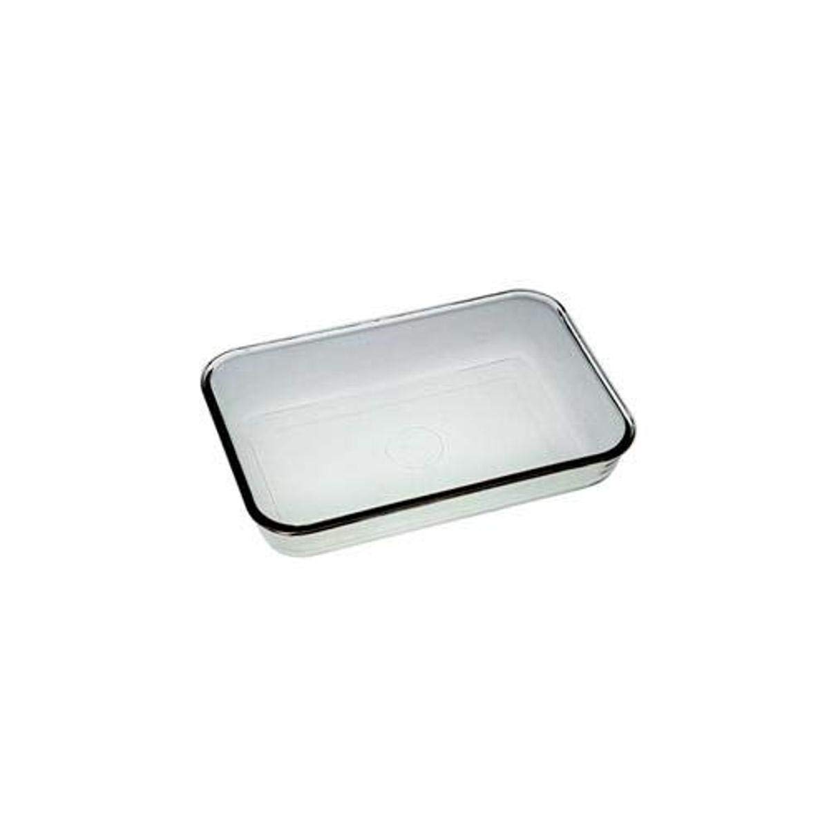 Corning Pyrex 3170-12 Heavy Wall Drying Tray 18 x 12 x 2.5 in, Milliliters, Degree C, Glass, (