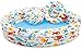 Produktbild JHSHENGSHI Kinder Kinder Garten im Freien Ocean Themed 3 Ring Tropical Fish Paddeln Schwimmbad Geeignet für 1-3 Personen - Dia W132 x H28 Party Outdoor Sommerspiele