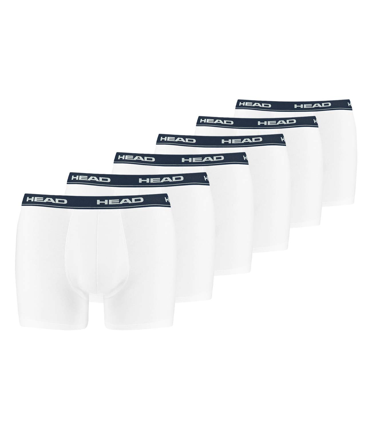 HEAD 6 Lui Pacco Boxer Uomo Boxer Base Pantaloni 891003001 Biancheria Intima