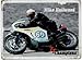 MIKE HAILWOOD TT CHAMPIONS Metal Sign Co Plaque murale métallique émaillée rétro 200 x 150 mm