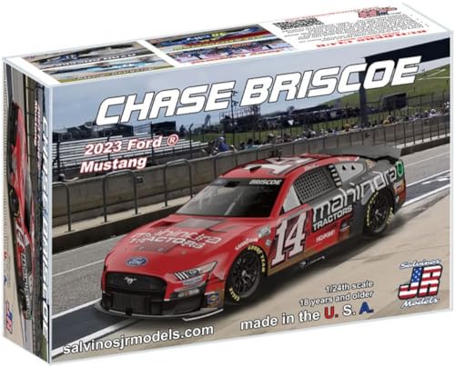 Maquette Ford Mustang NASCAR 2023 Chase Briscoe pour atelier modélisme