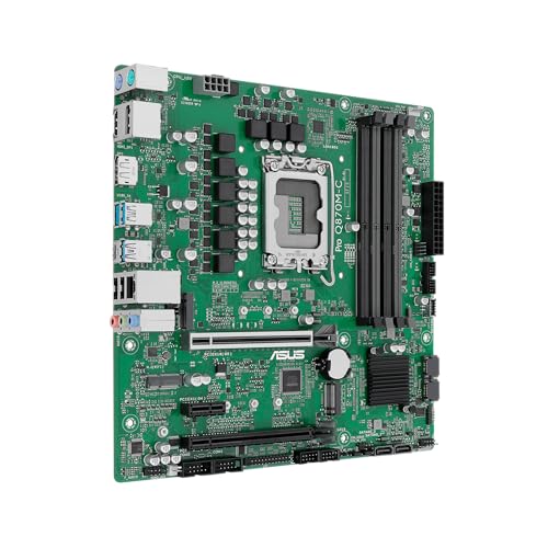 Image of ASUS Pro Q870M-C-CSM Micro-ATX mATX Q870 Business Motherboard with Intel Core Ultra Processors (Series 2) & Intel vPro Support and Enhanced Security, Reliability and Manageability