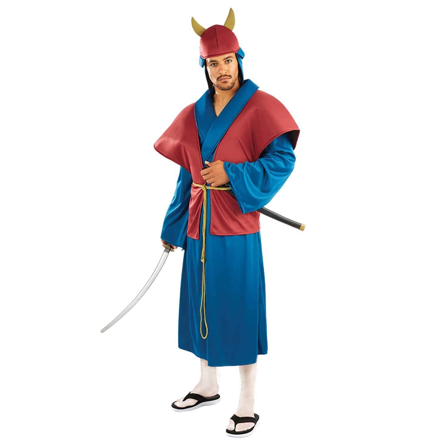 Fun Shack Disfraz Samurai Hombre Adulto, Traje Japonés para Carnaval y Halloween, Disfraces Samurai Hombre