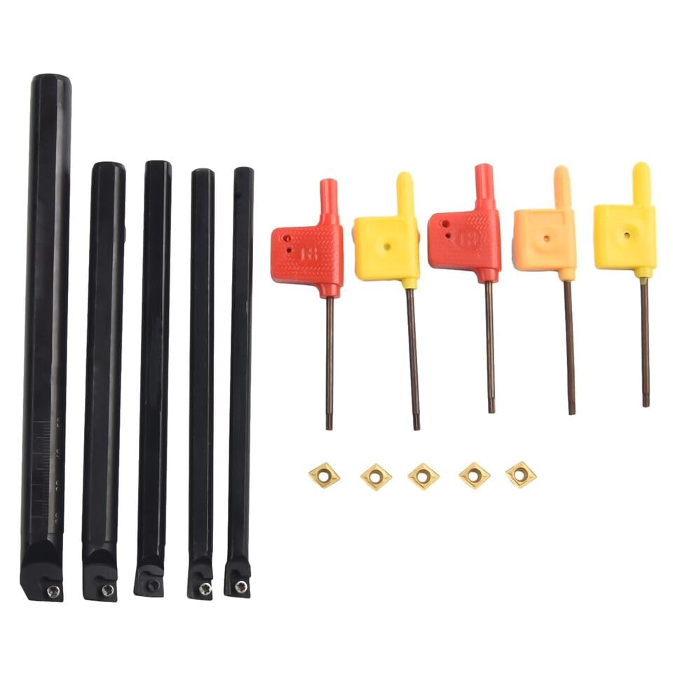 Kit de Herramientas para Torno con Insertos de Carburo miniatura 6