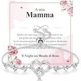 J.Fée Bracciale Cuore Bracciale Donna Argento 925 Bracciali Donna Argento Regalo Gioielli Regalo Per Lei Regali Per Lei,91