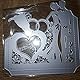 Love Heart Stanzschablonen für Hochzeit, Mr & Mrs, Diamantring, Stanzschablonen für Einladungen, DIY, Album, Karten, Prägung, Scrapbooking, Schablonen