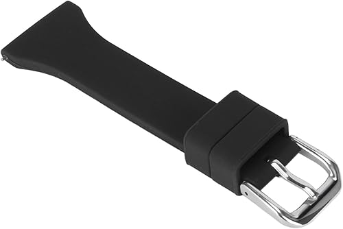 Miniatura 8 de Pulsera de reloj de silicona, 0.866 in, correa de reloj con cierre de hebilla impermeable ajustable para uso diario para hombres