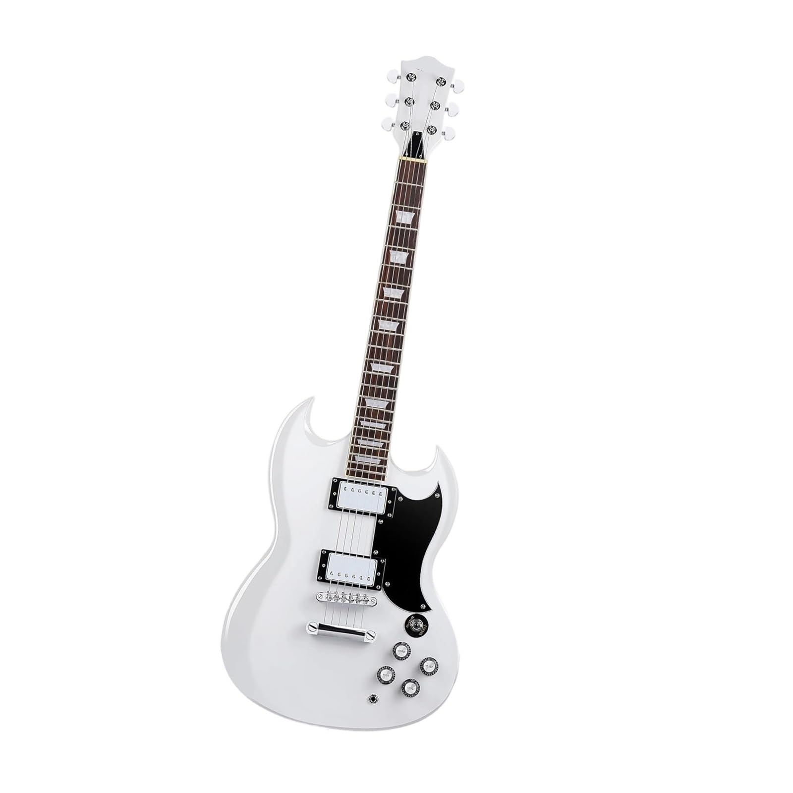 Guitare Électrique À Corps Plein Manche En Érable 6 Cordes Guitare Électrique Débutants