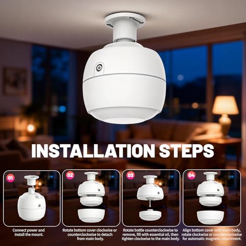 50% Off Waterless Essential Oil Diffuser with Bluetooth App Control - Image 3