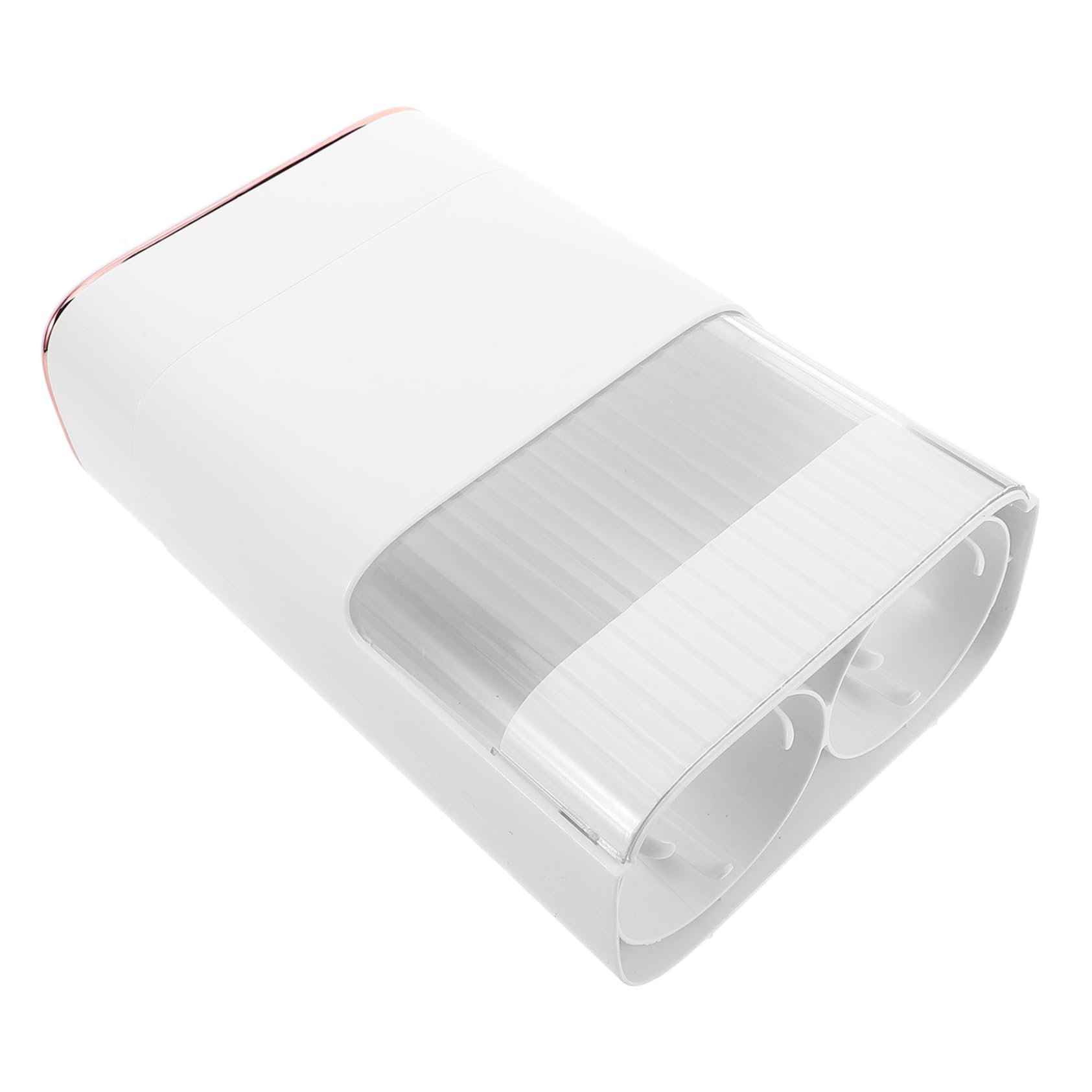 Wall Mount Bathroom Cup Dispenser Automatic Holder for Disposable Cups Space Efficient Design for Home Office Gym Hospital Sleek White Finish Versatile Storage